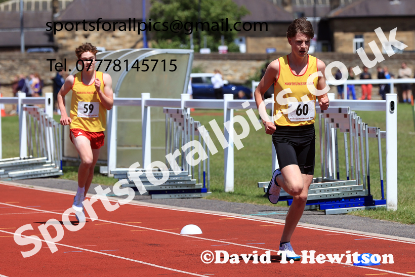 Middle Distance, 2026 Northern Schools Inter Counties, Wentworth, Hexham. Photo: David T. Hewitson/Sports for All Pics